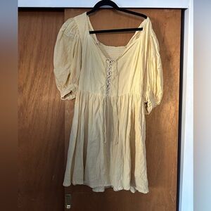 Jen’s Pirate Booty Yellow Mini Dress